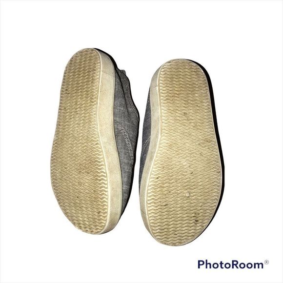 H&M slip on boat shoes blue Jean size 8 toddler - Picture 5 of 6